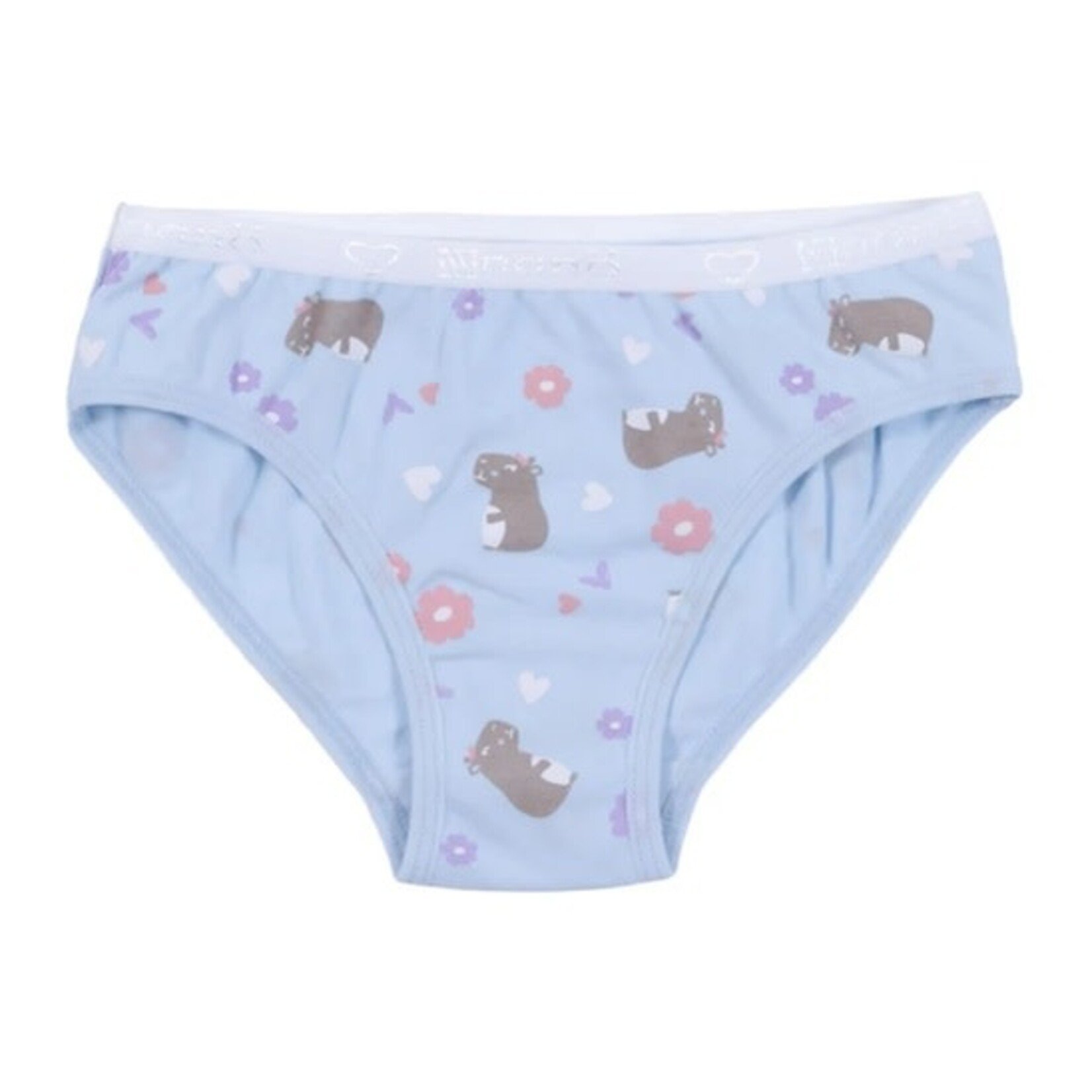 Nanö NANÖ - Lot de 3 culottes 'Capybaras et oiseaux - Bleu - Rose - Mauve'