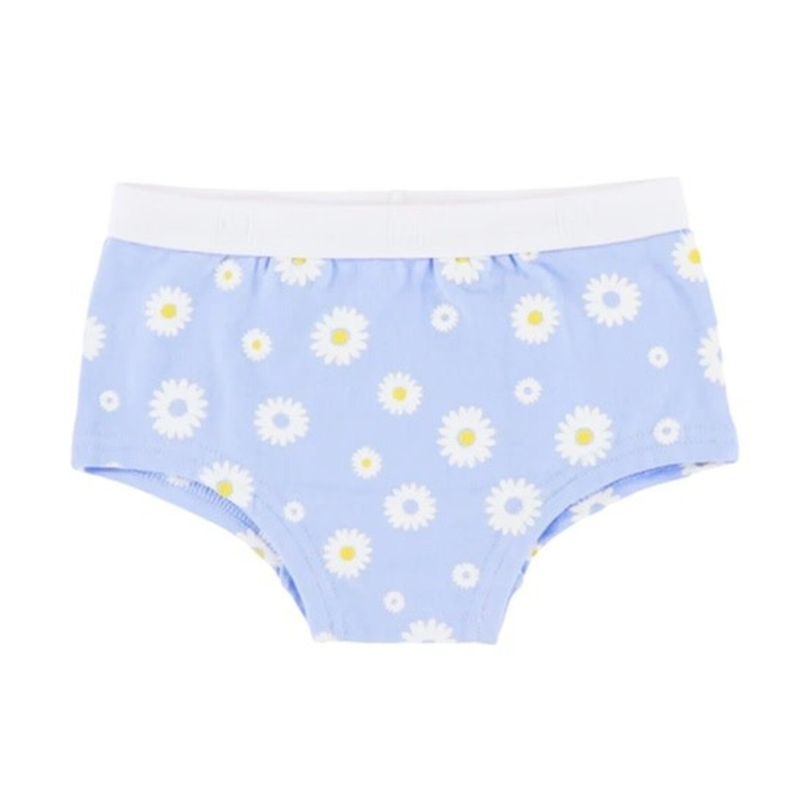 Nanö NANÖ - Lot de 2 culottes garçonnes 'Bleu avec fleurs- Carreaux mauves'