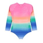 Nanö NANÖ - Maillot UV une-pièce à dégradé de couleurs arc-en-ciel