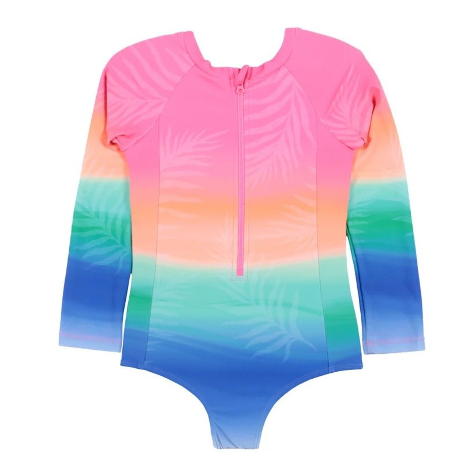 Nanö NANÖ - Maillot UV une-pièce à dégradé de couleurs arc-en-ciel