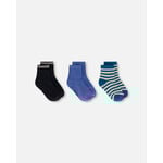 Deux par Deux DEUX PAR DEUX - Socks (3 Pairs) Set Striped Teal
