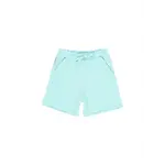 Boboli BOBOLI- Jersey cotton shorts in turquoise