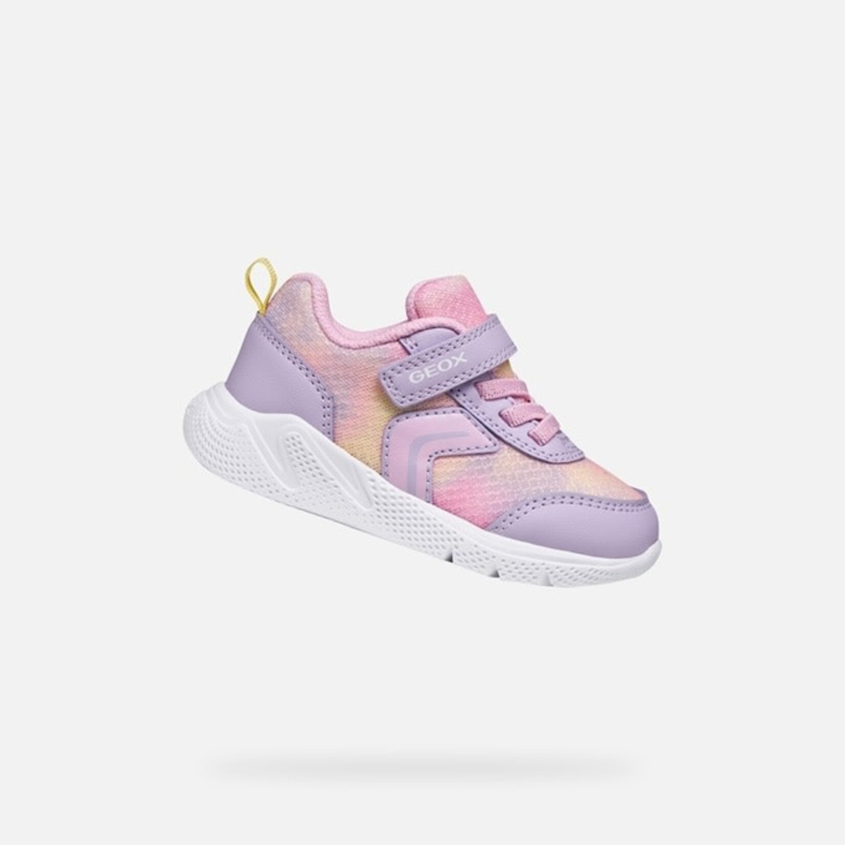 Geox GEOX - Pastel sports shoes for little ones 'B Sprintye - Lt Lilac/Pink'