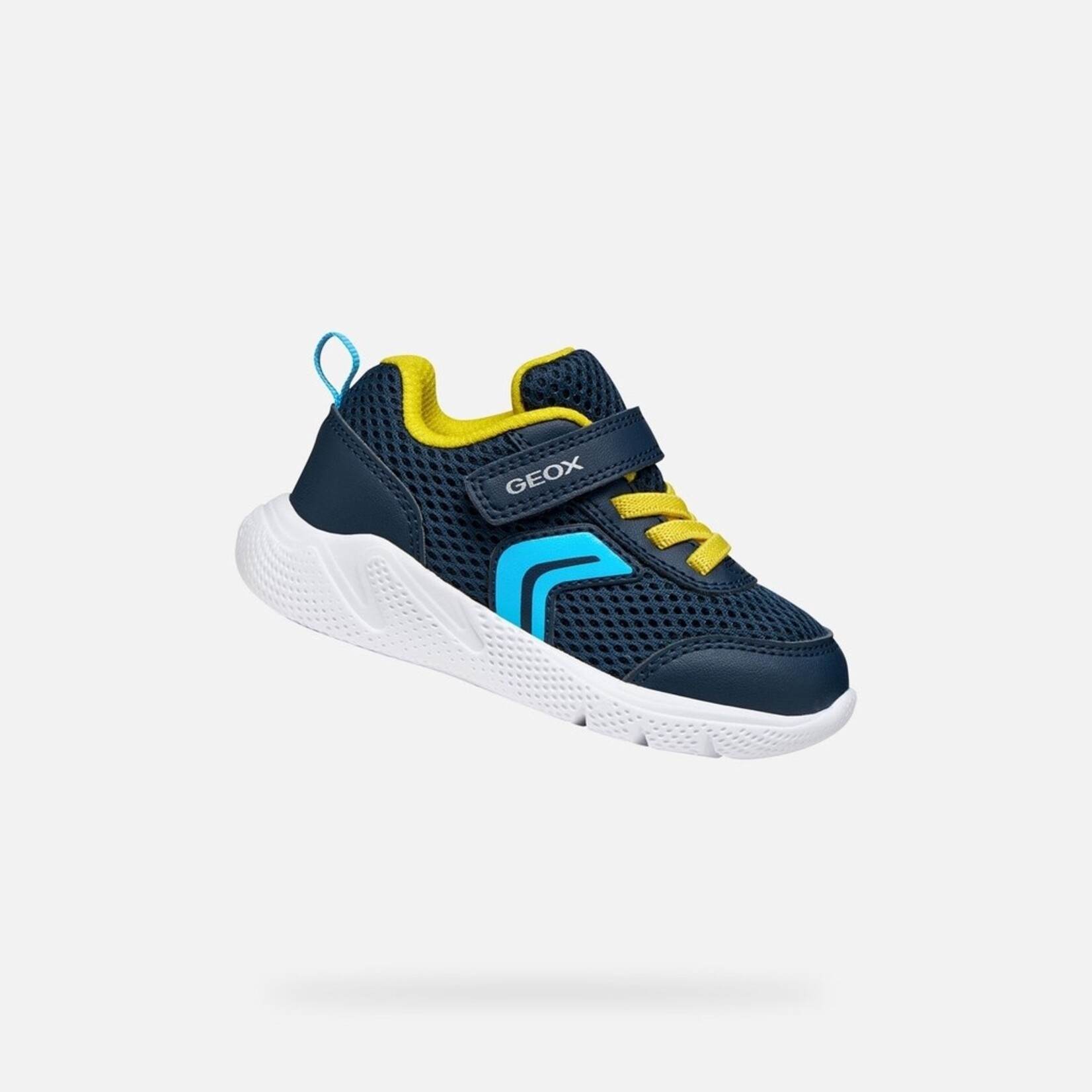 Geox GEOX - Running Shoes for Little Ones 'Sprintye - Navy/Yellow'