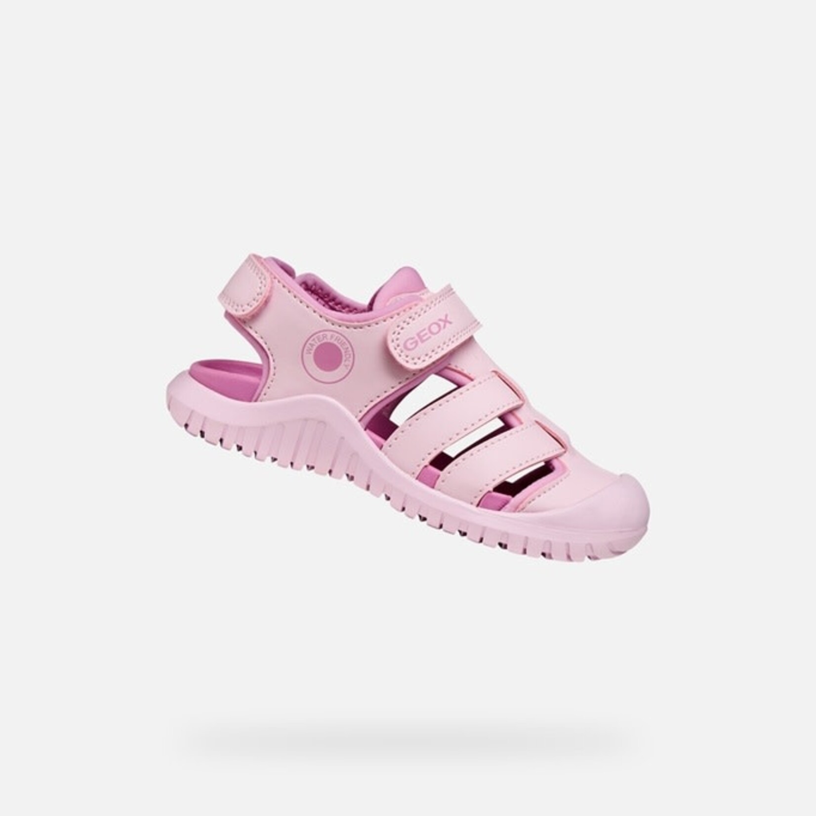 Geox GEOX - Closed-toe sandals 'J S. Fusbetto Pro - Pink/Dk Pink'