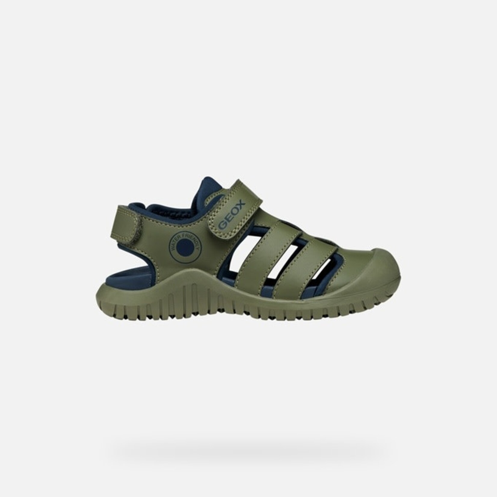 Geox GEOX - Closed-toe sandals 'J S. Fusbetto Pro - Sage/Navy'