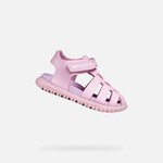 Geox GEOX - Closed-toe sandals for little ones 'B Sandal Fusbetto - Pink/Lilac'