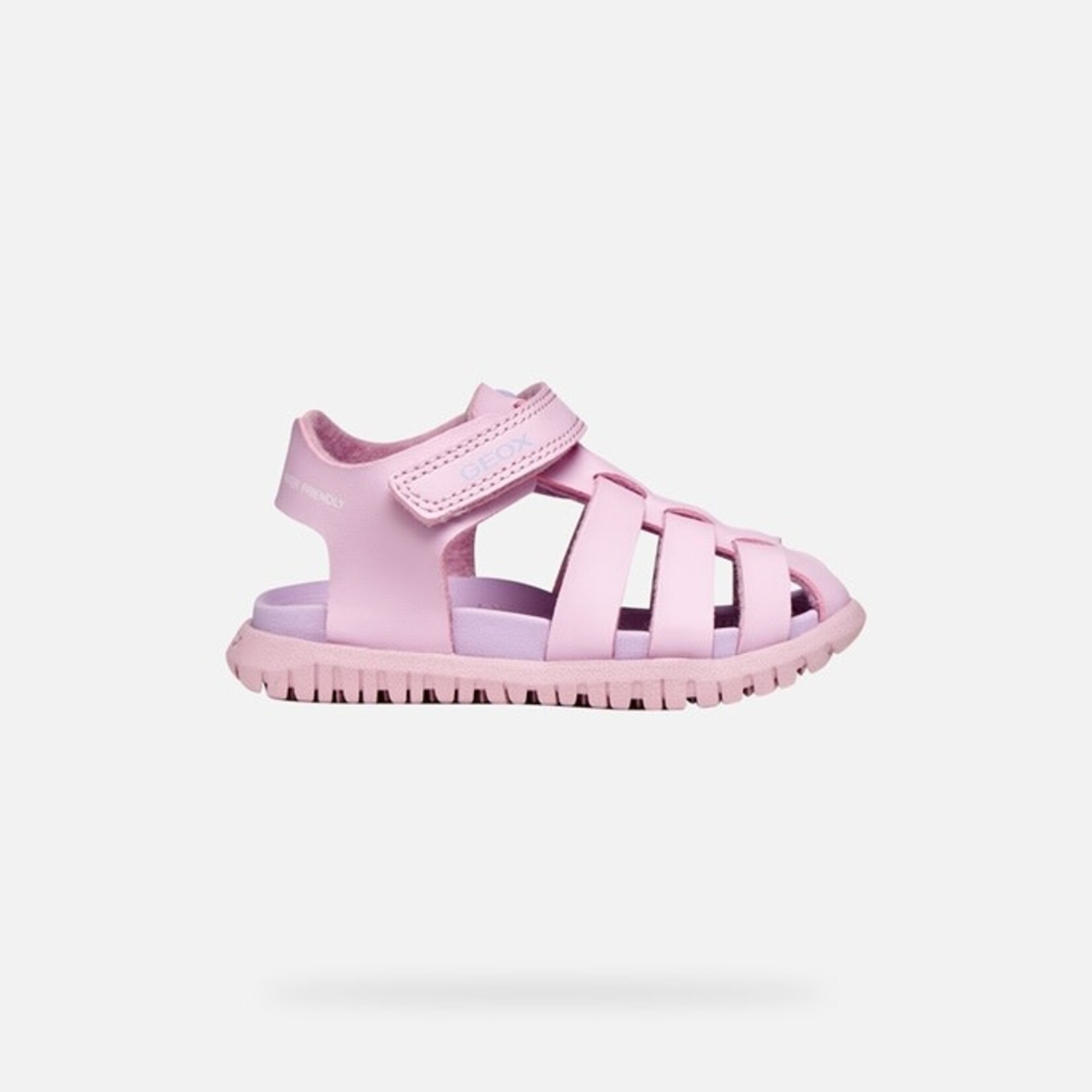 Geox GEOX - Sandales à bout fermé pour petits  'B Sandal Fusbetto - Pink/Lilac'