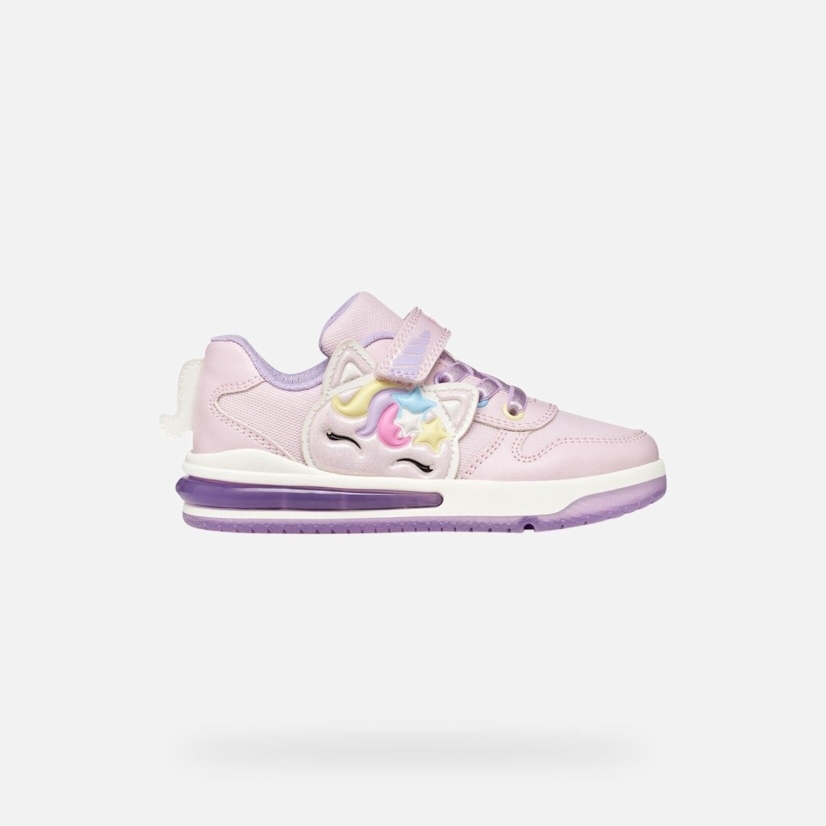 Geox GEOX - Chaussures de sport avec semelle lumineuse 'J. Sketlite - Pink/Lilac'