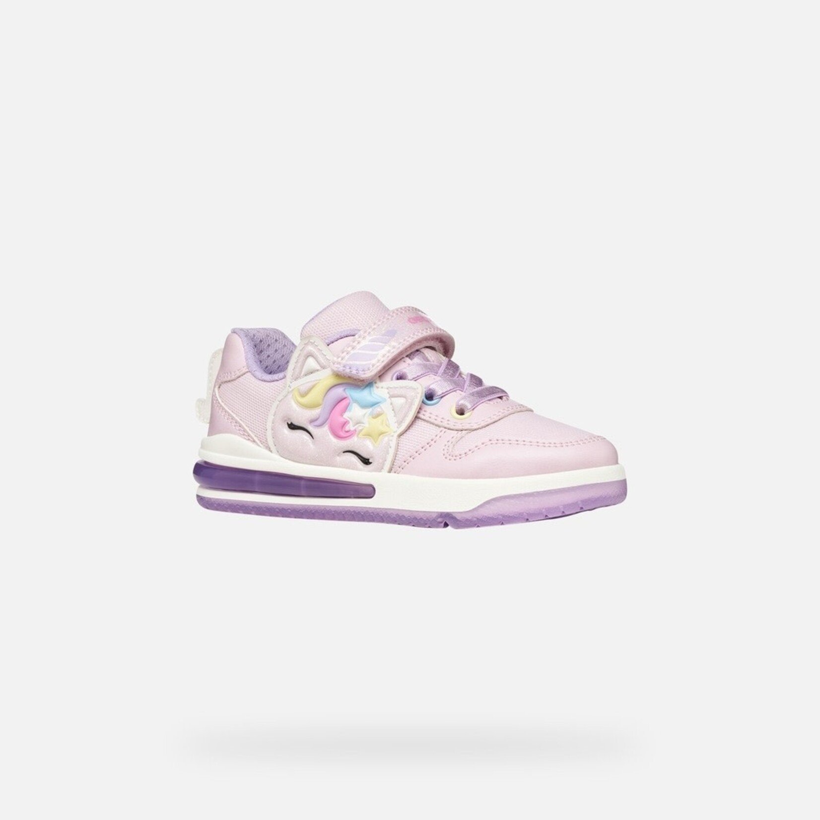 Geox GEOX - Chaussures de sport avec semelle lumineuse 'J. Sketlite - Pink/Lilac'