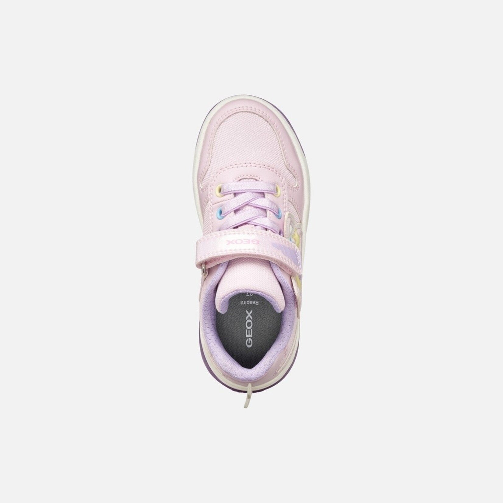 Geox GEOX - Chaussures de sport avec semelle lumineuse 'J. Sketlite - Pink/Lilac'