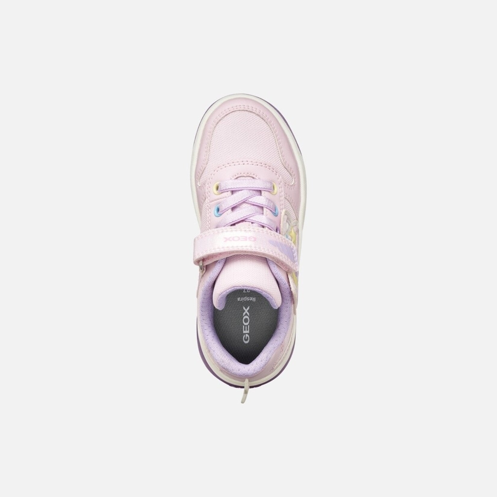 Geox GEOX - Sports shoes with luminous soles 'J. Sketlite - Pink/Lilac'