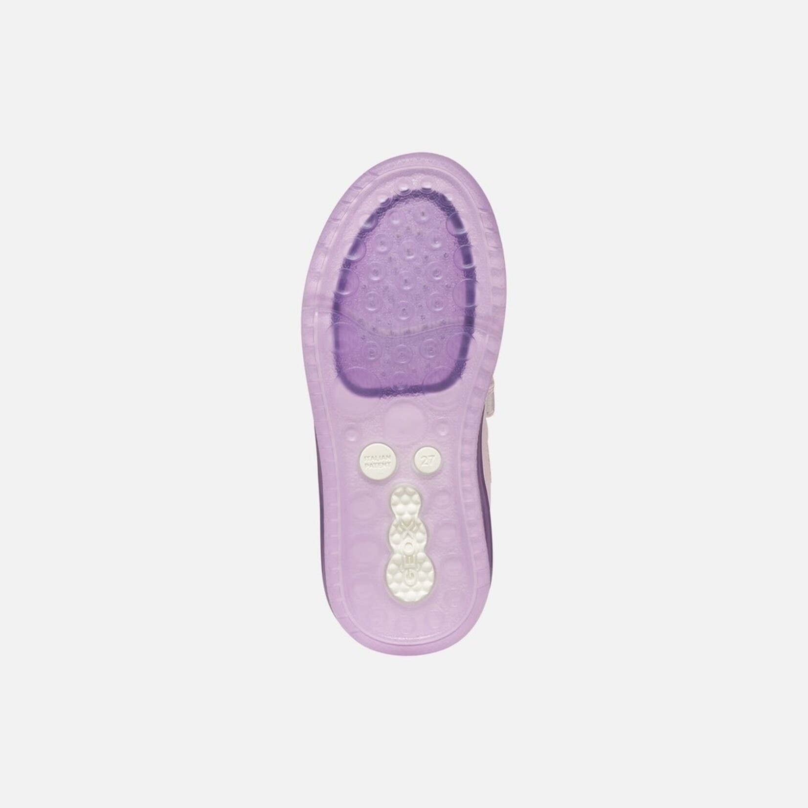 Geox GEOX - Sports shoes with luminous soles 'J. Sketlite - Pink/Lilac'