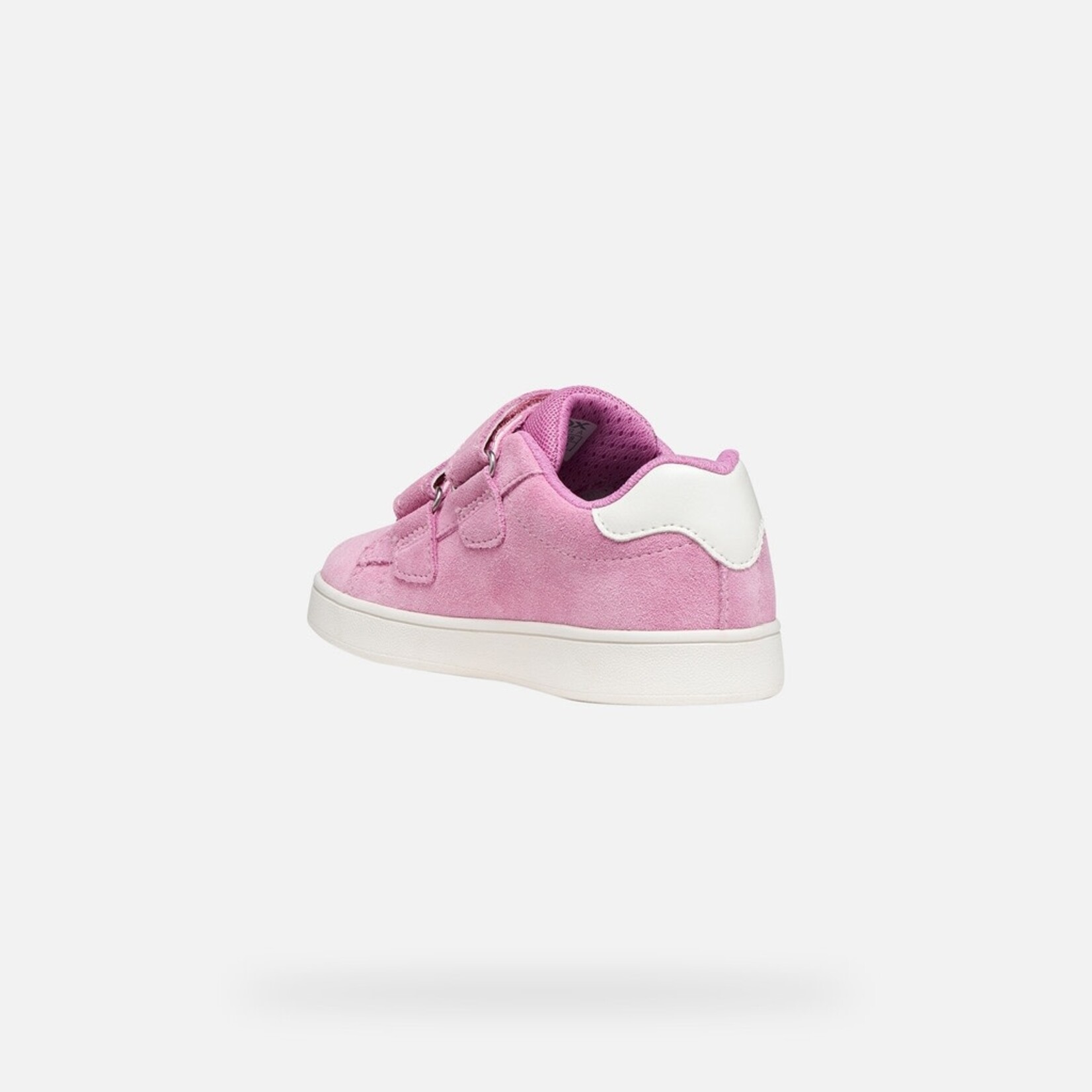 Geox GEOX - Pink Sneakers with White Bands 'Eclyper - Dk Pink /White'