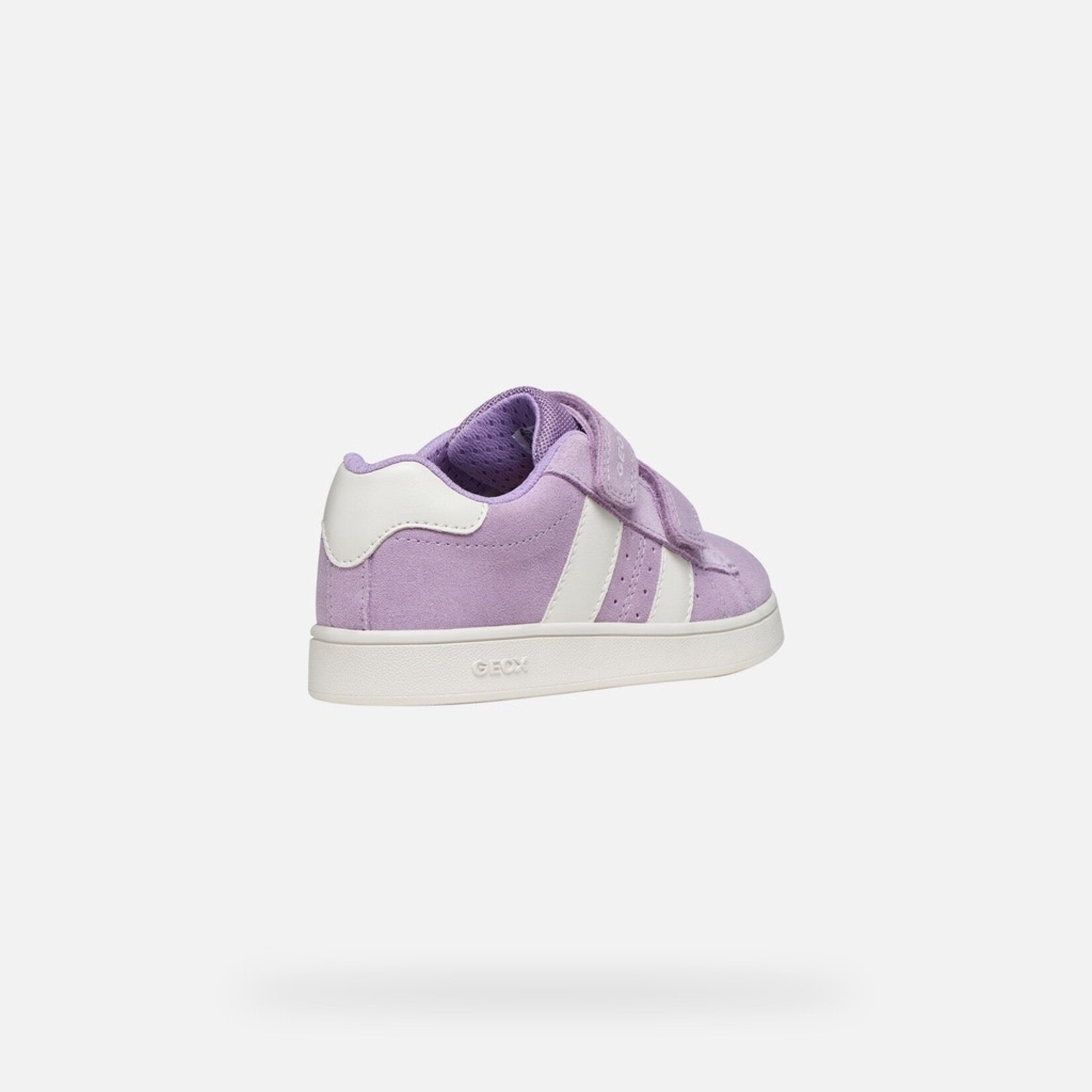 Geox GEOX - Chaussures lavandes à bandes blanches 'Eclyper - Lavender/White'