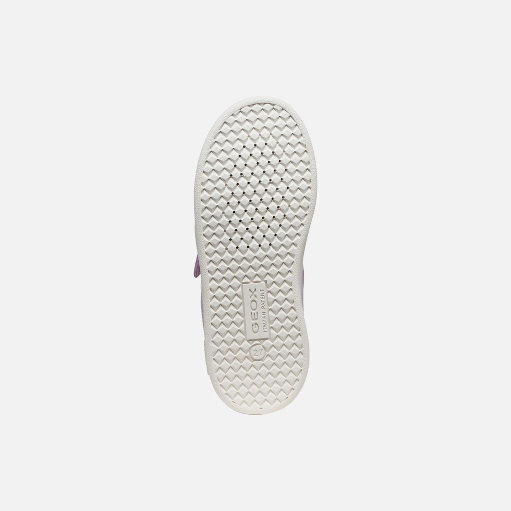 Geox GEOX - Chaussures lavandes à bandes blanches 'Eclyper - Lavender/White'