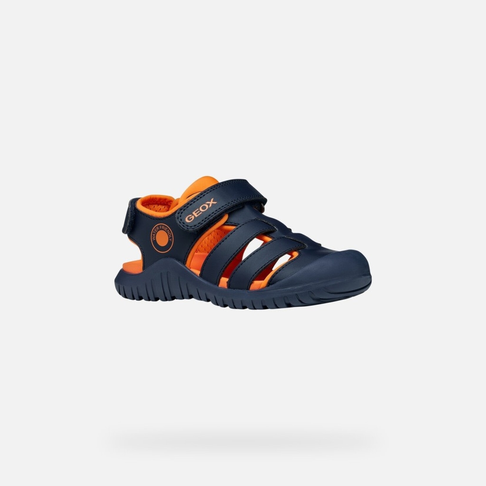Geox GEOX - Sandales à orteils fermés 'J S.  Fusbetto Pro - Navy/Orange'