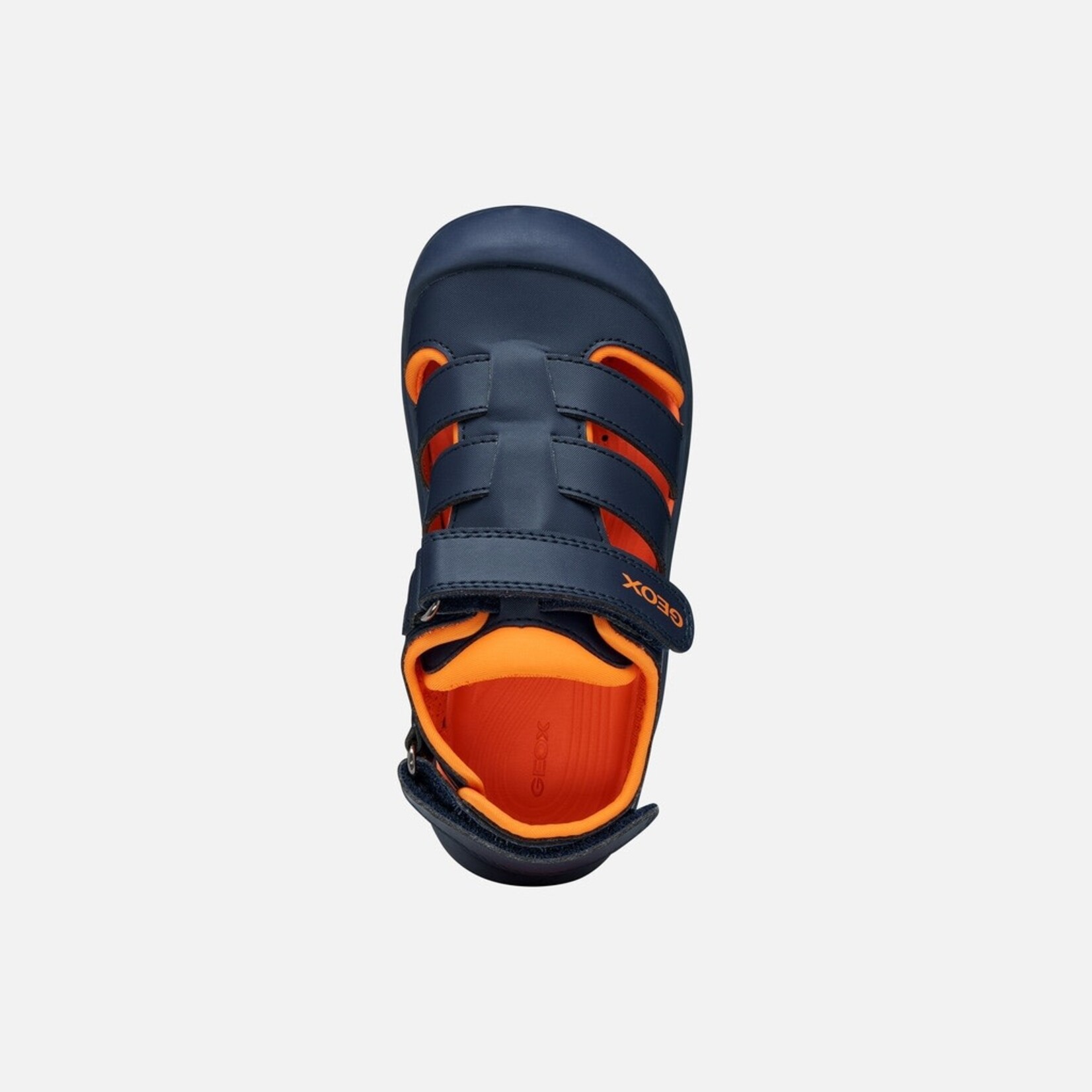 Geox GEOX - Sandales à orteils fermés 'J S.  Fusbetto Pro - Navy/Orange'