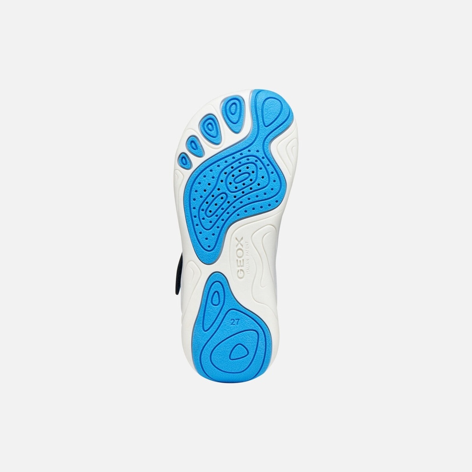 Geox GEOX - Baskets en toile 'J Foot-Run - Navy/Azure'