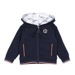Nanö NANÖ - Veste à capuchon réversible bleu marine  'Club de l'océan'