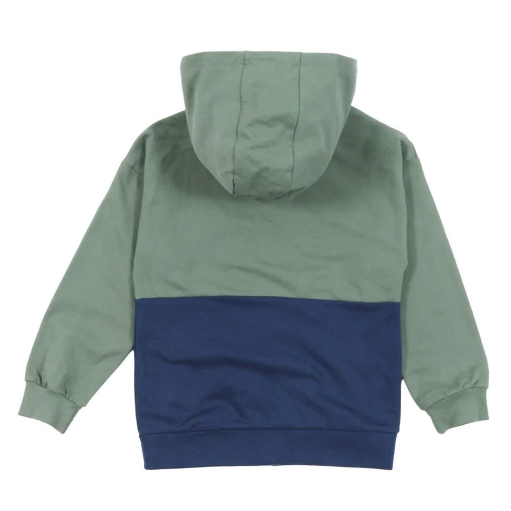Nanö NANÖ - Green, navy blue and orange 'All terrain' hooded jacket