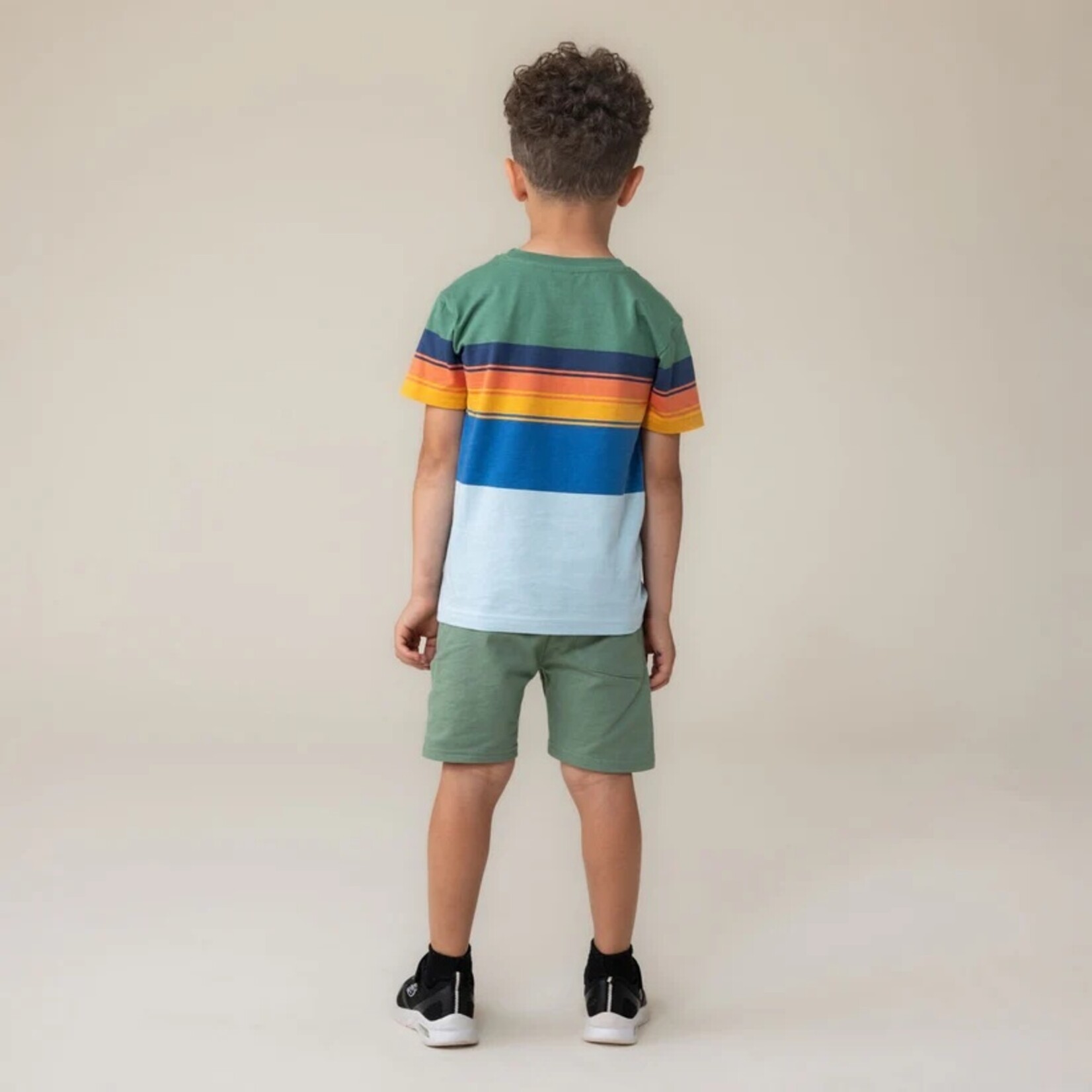 Nanö NANÖ - Plain green 'All-terrain' Bermuda shorts