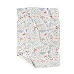 Veille sur toi VEILLE SUR TOI - Mini reversible minky blanket - The underwater world