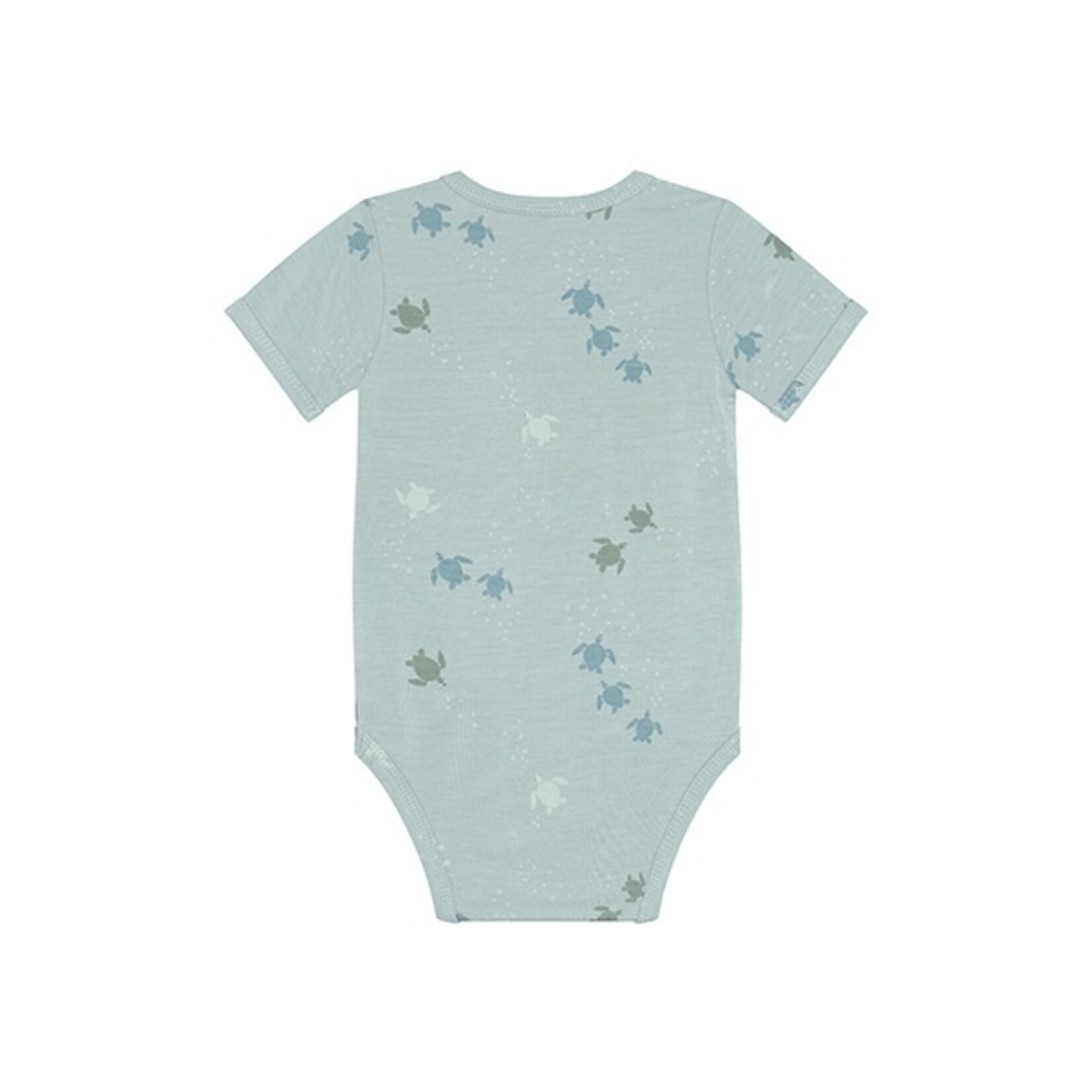 Fixoni FIXONI - Cache-couche turquoise avec motif de tortues