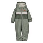 Perlimpinpin PERLIMPINPIN - Mid-season baby outdoor one-piece set - Aspen, sand & army