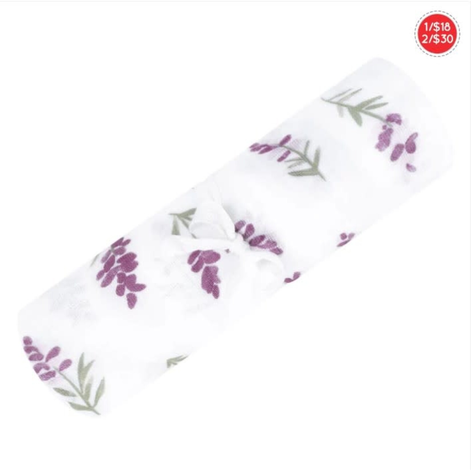 Perlimpinpin PERLIMPINPIN - Couverture de mousseline de coton 'Lavande'