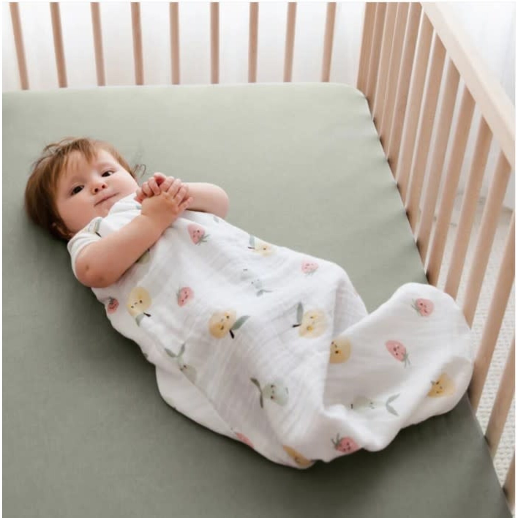 Perlimpinpin PERLIMPINPIN - Muslin Night Bag/Sleeping Bag - Fruits (0.7 togs)