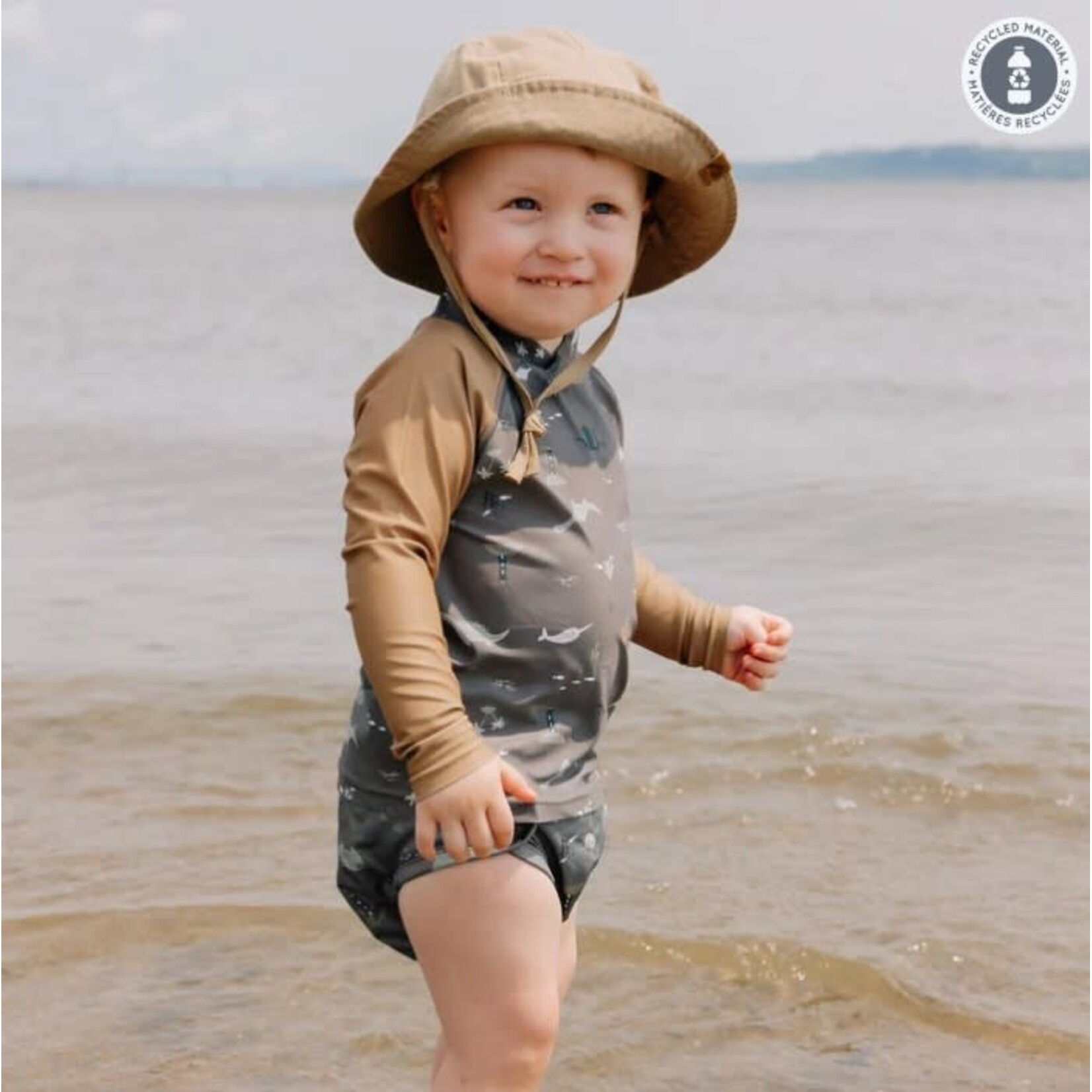 Perlimpinpin PERLIMPINPIN - Couche maillot évolutive (10-35lbs) – Mer