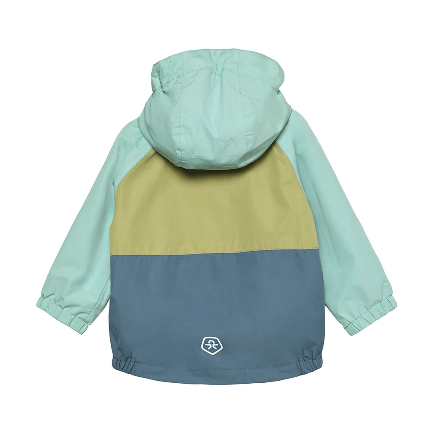 Color Kids COLORKIDS - 'Ether' Waterproof Colourblock Mid-Season Coat