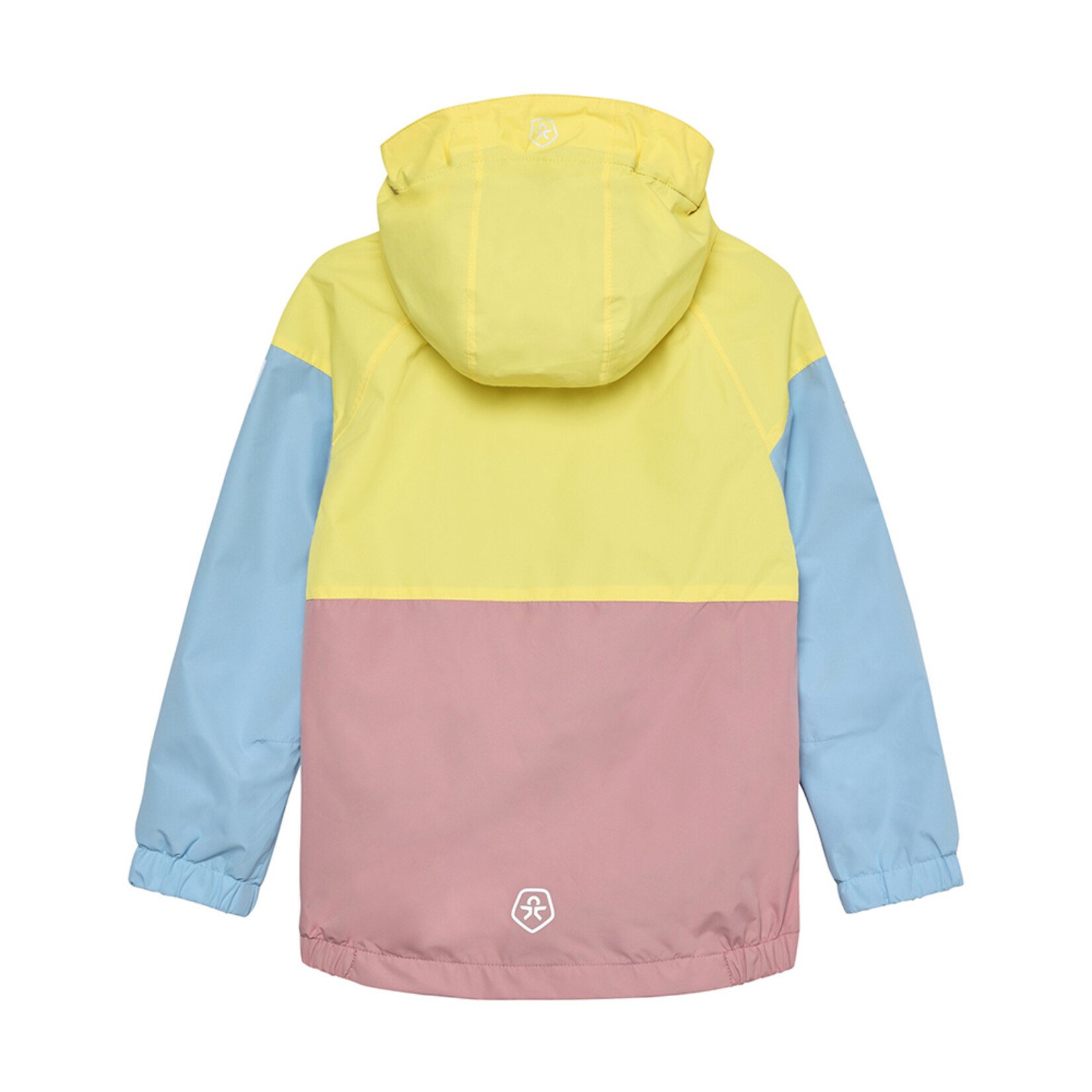 Color Kids COLORKIDS - 'Golden Haze' Waterproof Colourblock Mid-Season Coat