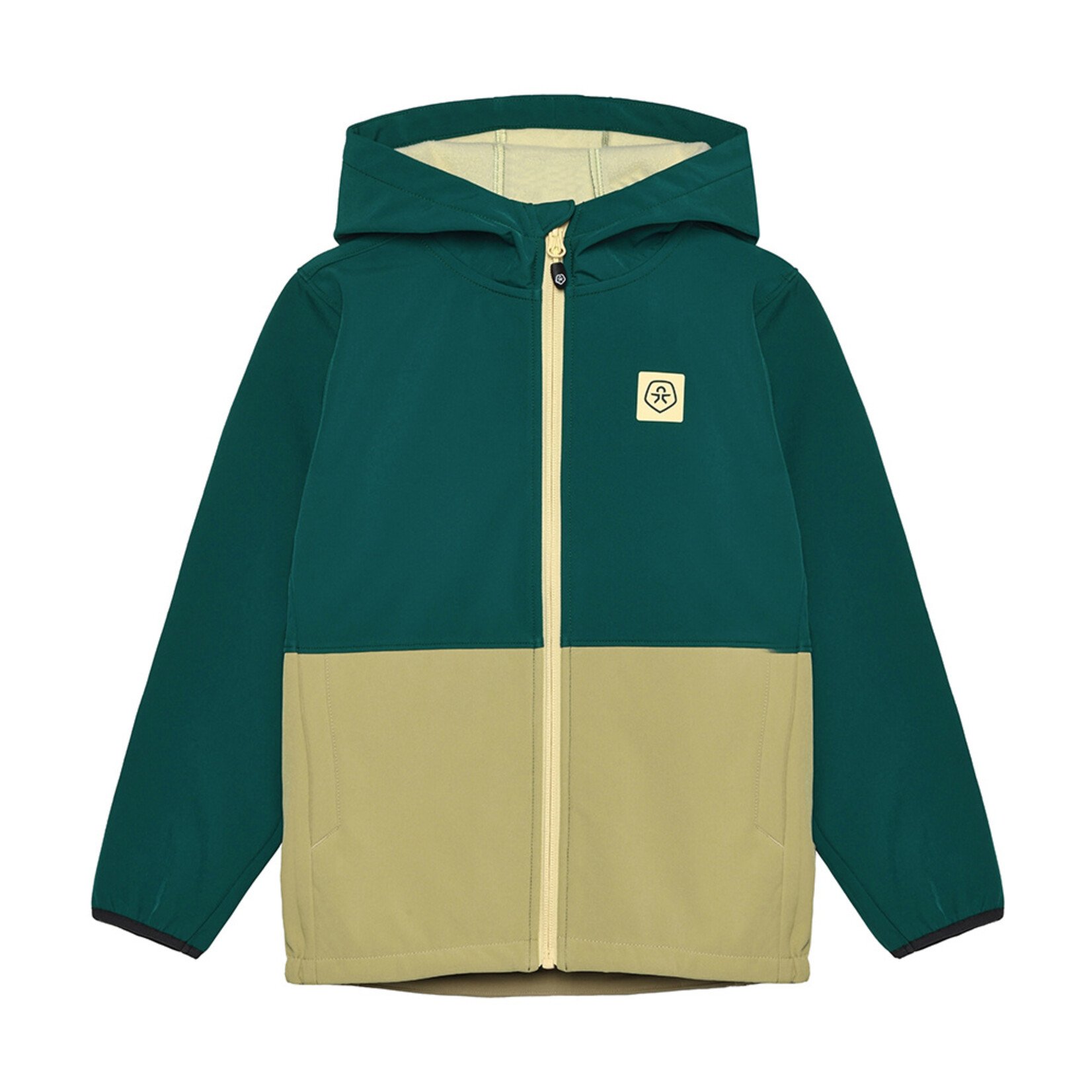 Color Kids COLORKIDS - Mid-season colorblock softshell coat 'Mediterranea'