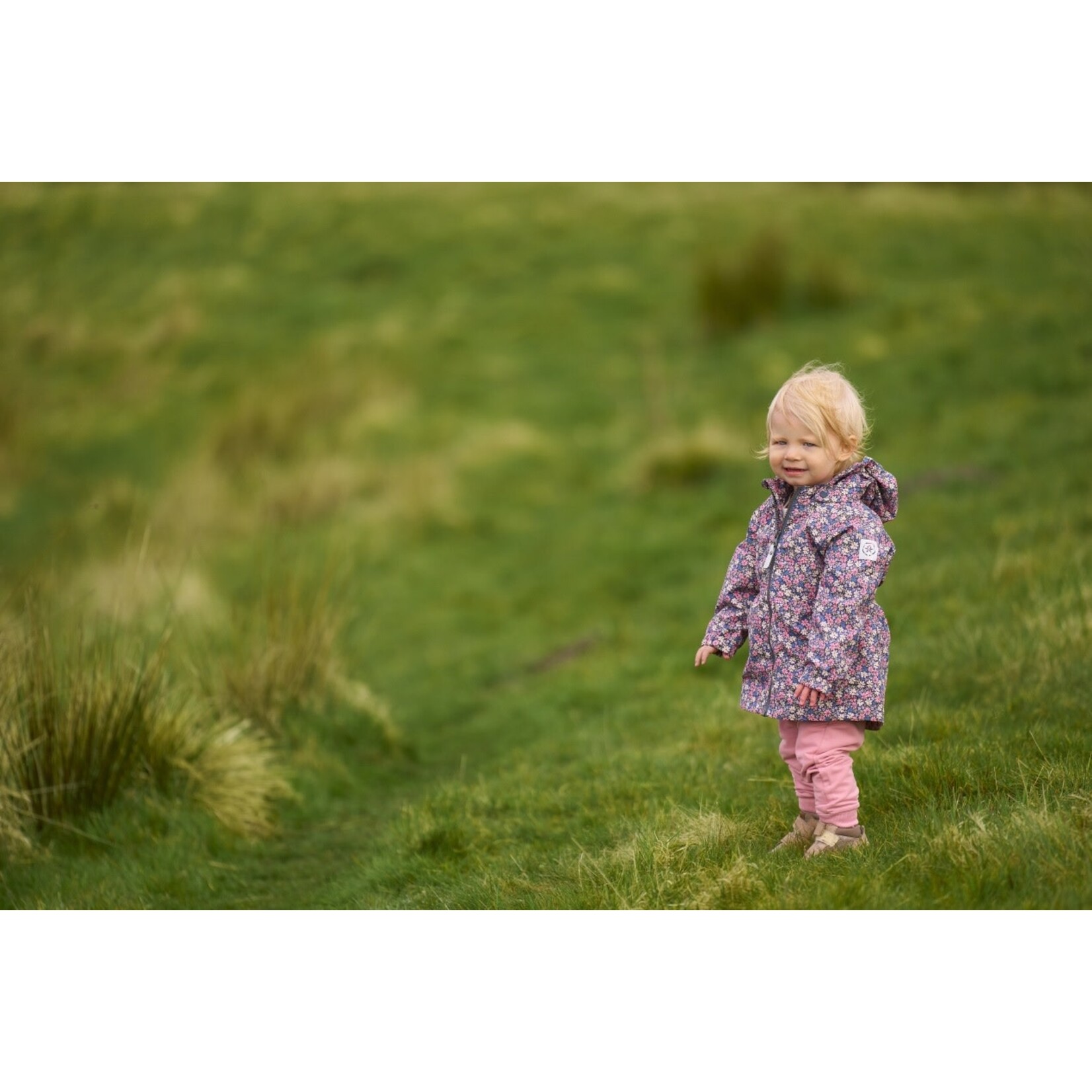 Color Kids COLORKIDS - 'Turbulence' Waterproof Mid-Season Coat