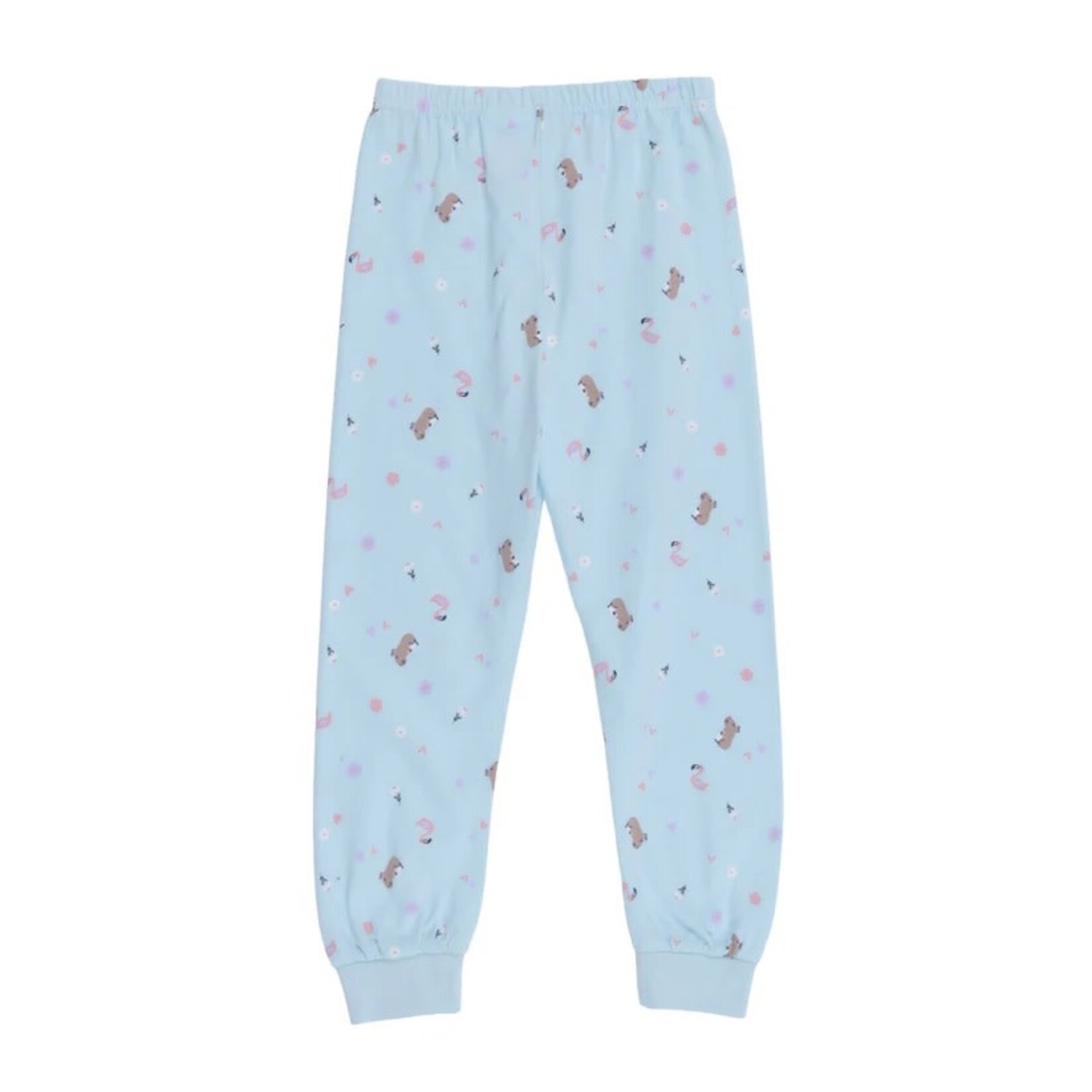 Nanö NANÖ - 3-piece lilac and blue capybara print pyjamas
