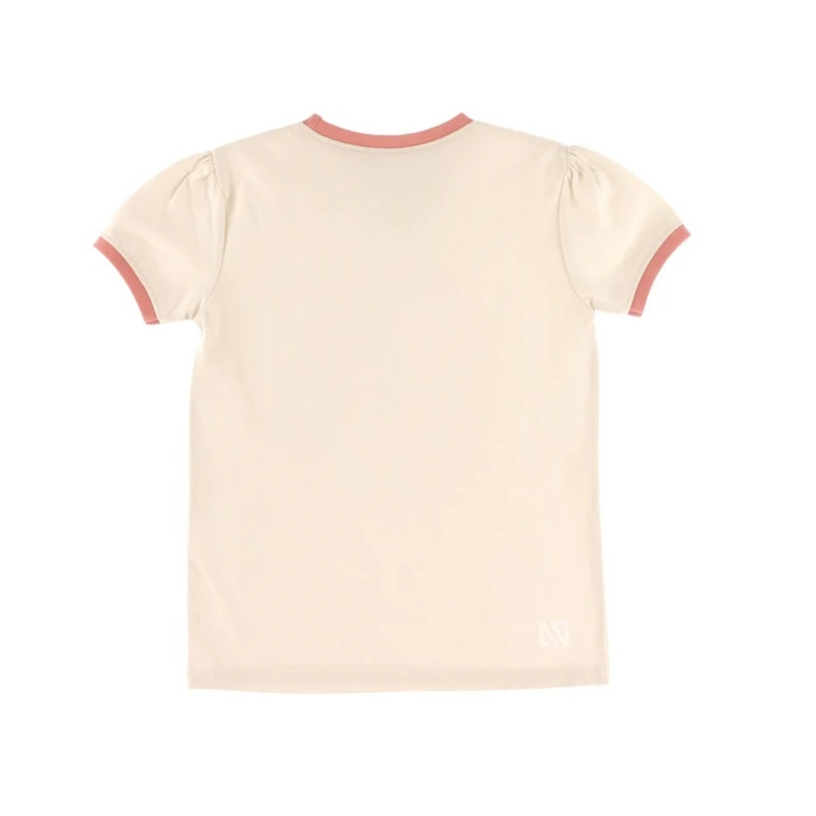 Nanö NANÖ - Pyjama 3 morceaux ivoire et rose avec imprimé d'hérissons et de champignons