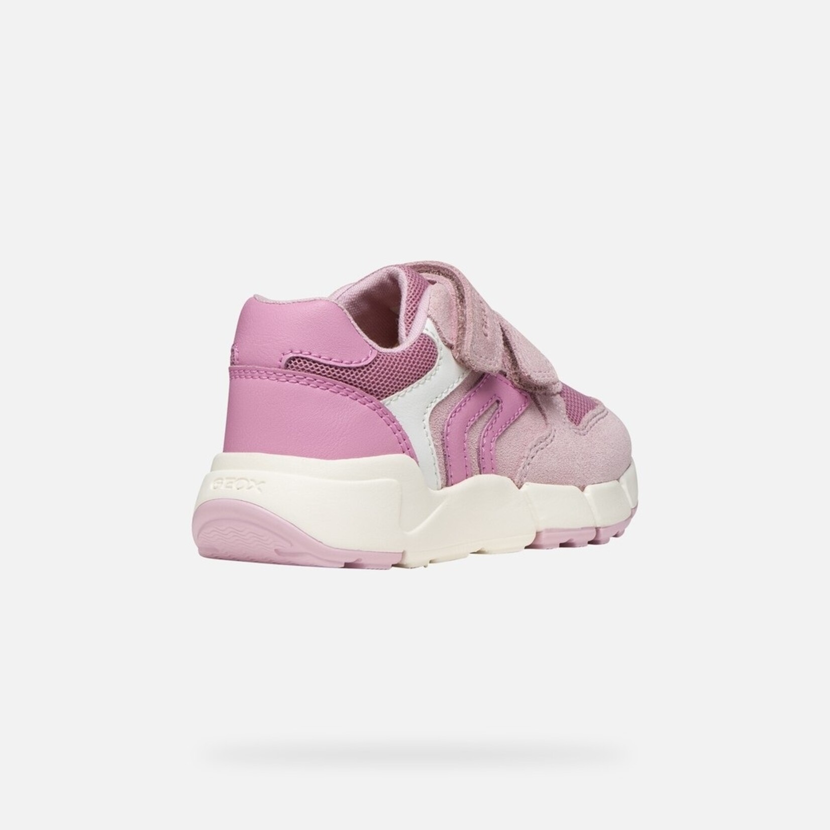 Geox GEOX - Chaussures de sport à velcro 'B Flexyper Mini - Rose/Dark pink'