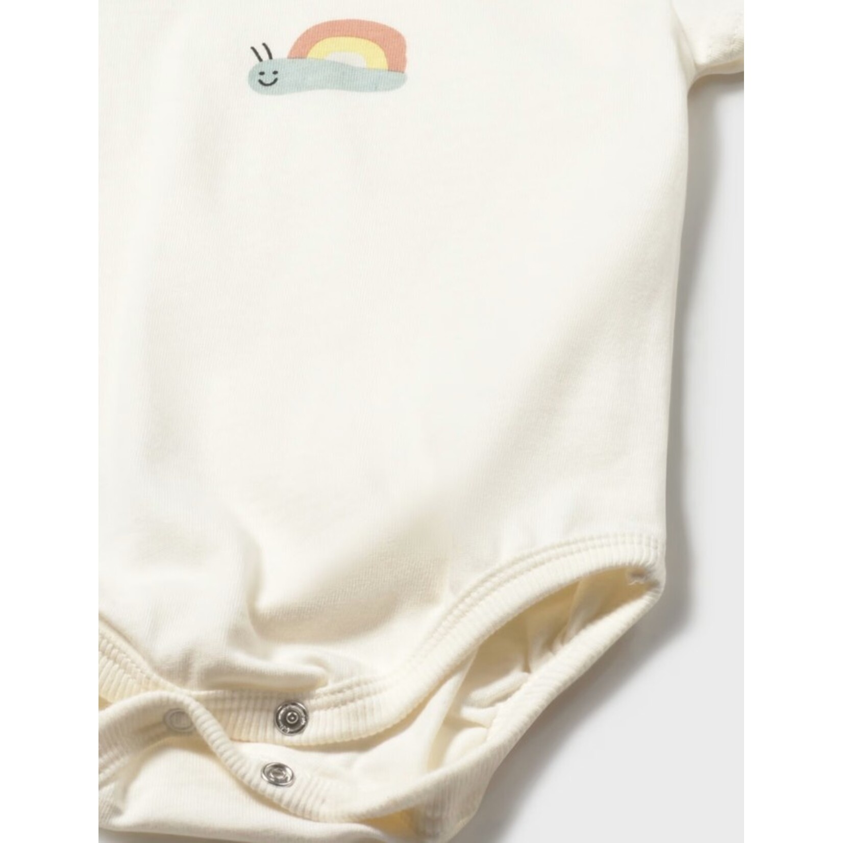 Mayoral MAYORAL - White diaper cover with a snail print