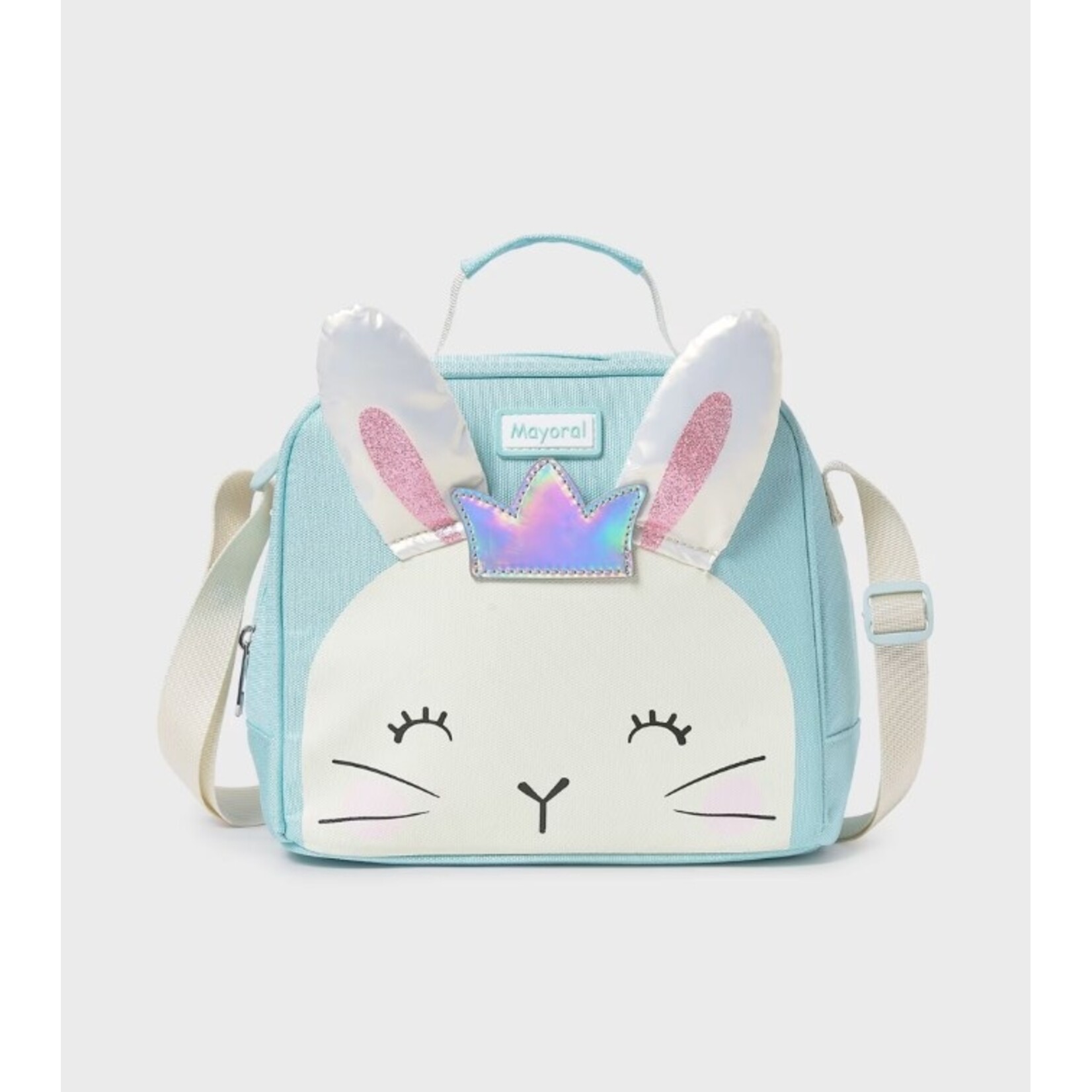 Mayoral MAYORAL - Blue and white rabbit cooler/lunch box