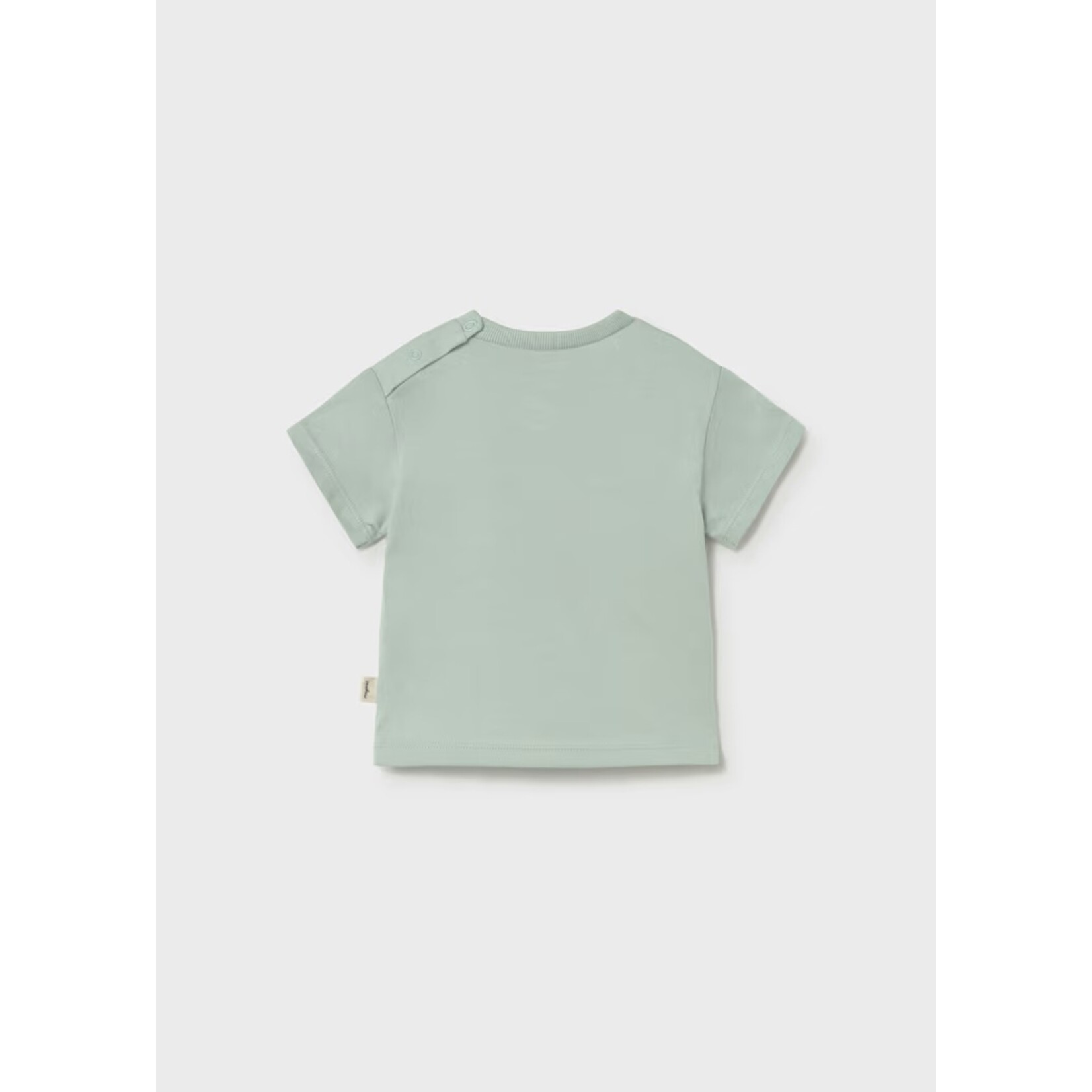 Mayoral MAYORAL - T-shirt menthe avec imprimé glissade 'Eres lo Màs'