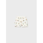 Mayoral MAYORAL - Short blanc en molleton avec motifs colorés et un cordon à la taille