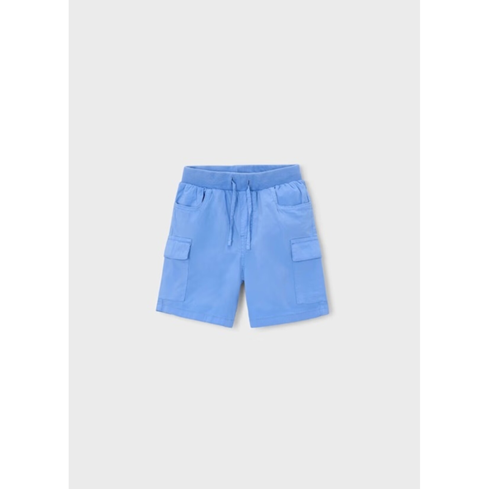 Mayoral MAYORAL-  Short bermuda style cargo bleu poudre