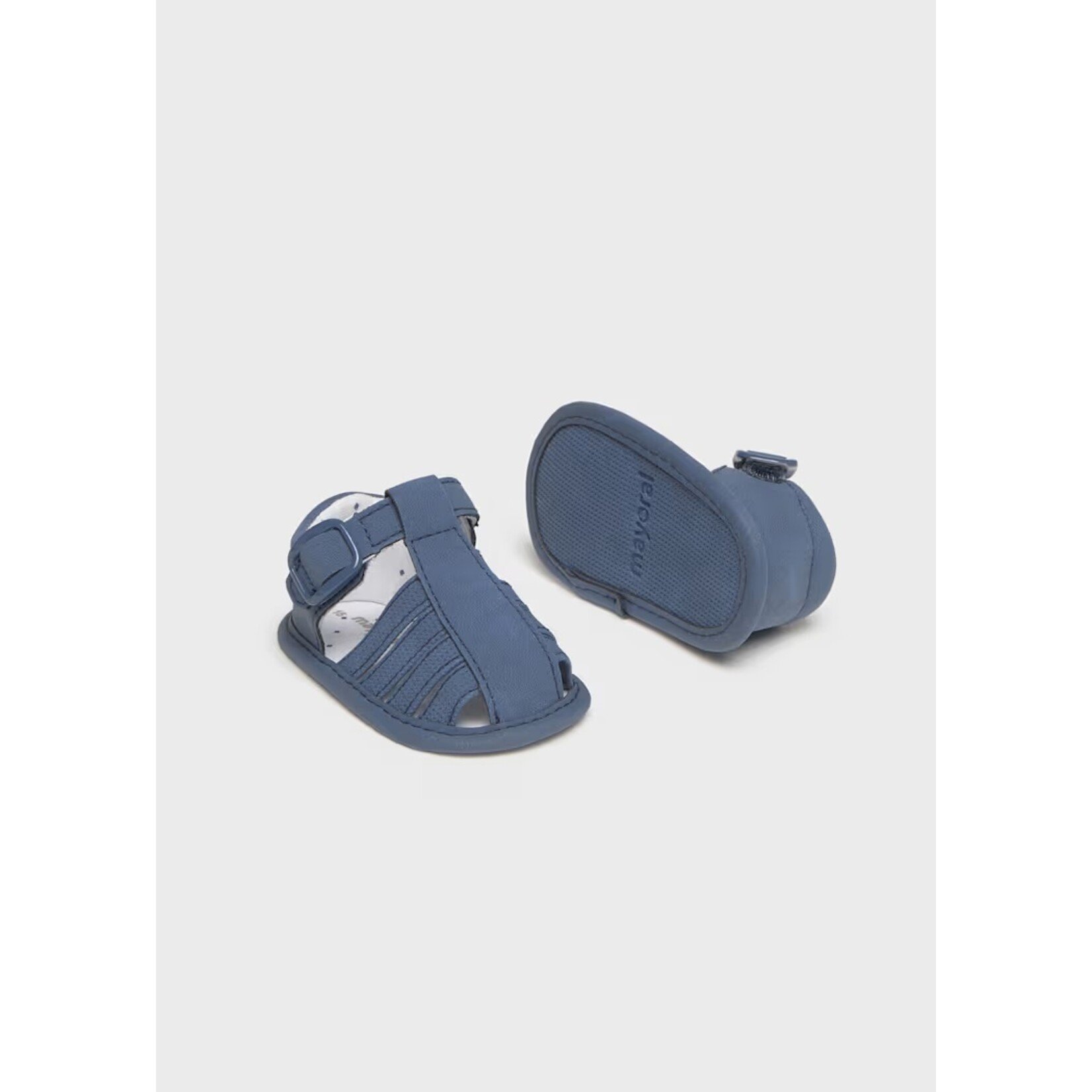 Mayoral MAYORAL - Soft navy blue sandals for newborns