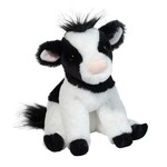Douglas Cuddle Toys DOUGLAS - Soft black and white cow plush 'Elsie'