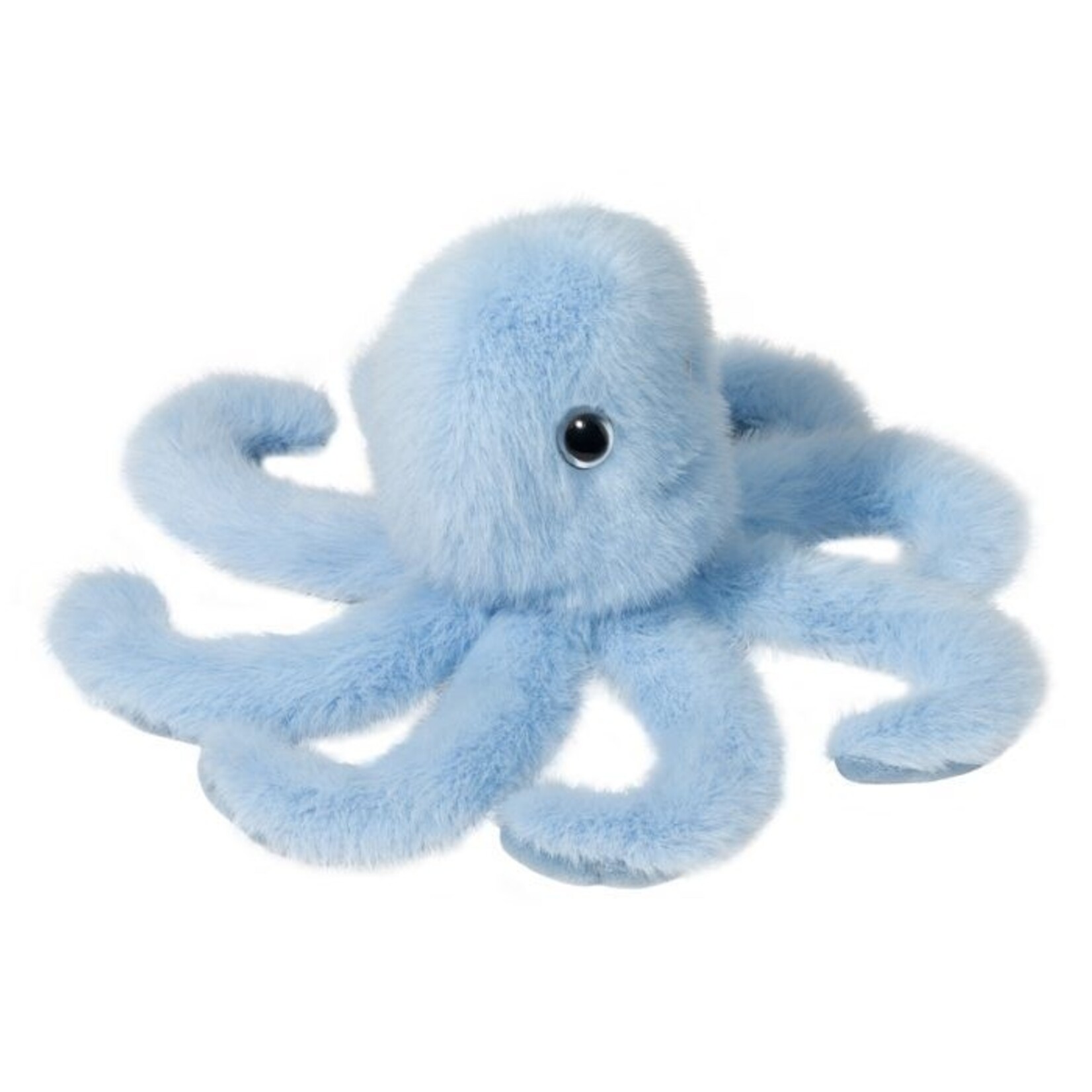 Douglas Cuddle Toys DOUGLAS - Peluche de mini pieuvre bleu doux