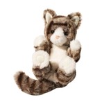 Douglas Cuddle Toys DOUGLAS - Peluche de mini chat tigré gris et brun 'Lil’ Baby Kitten'