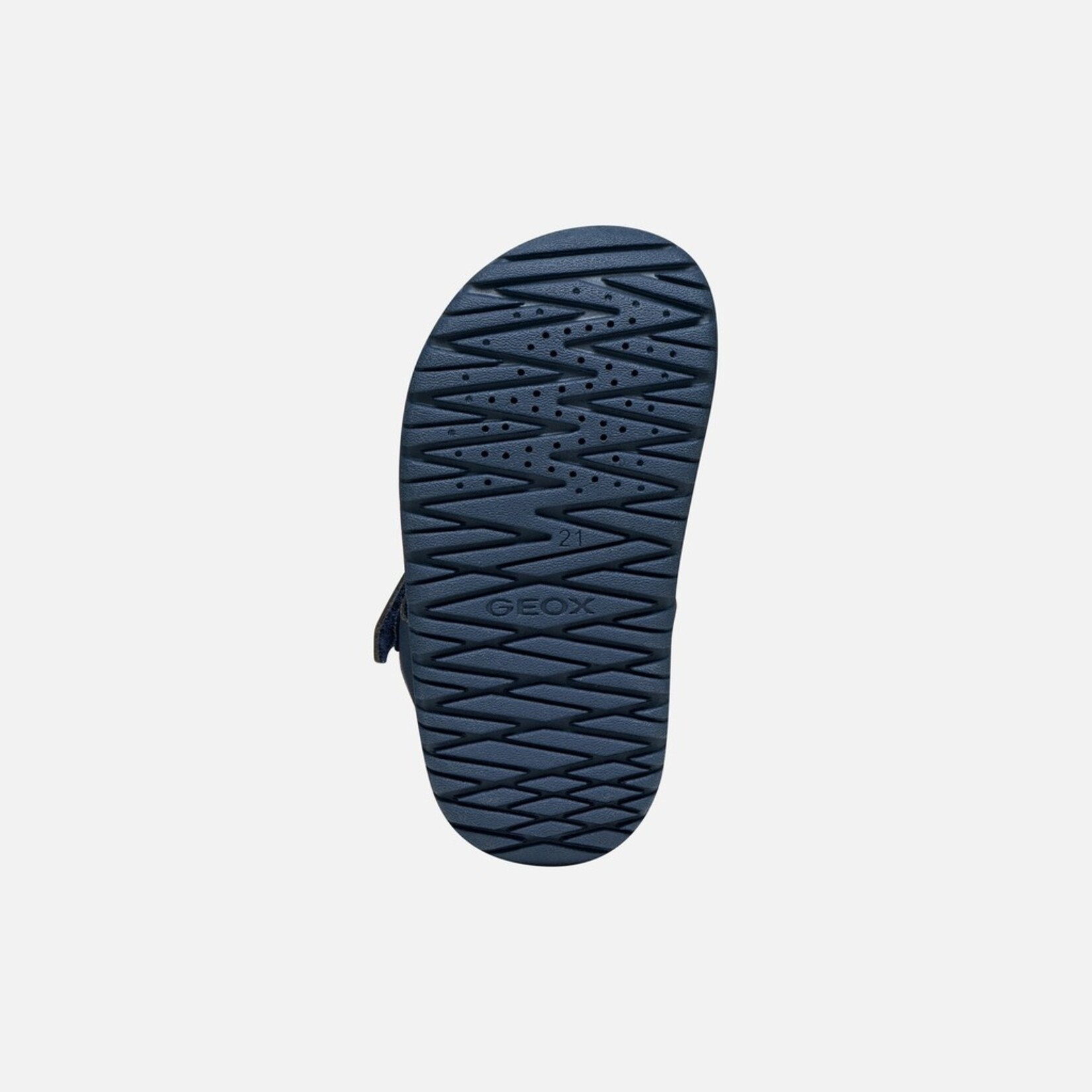 Geox GEOX - Closed-toe sandals for little ones 'B Sandal Fusbetto - navy/orange