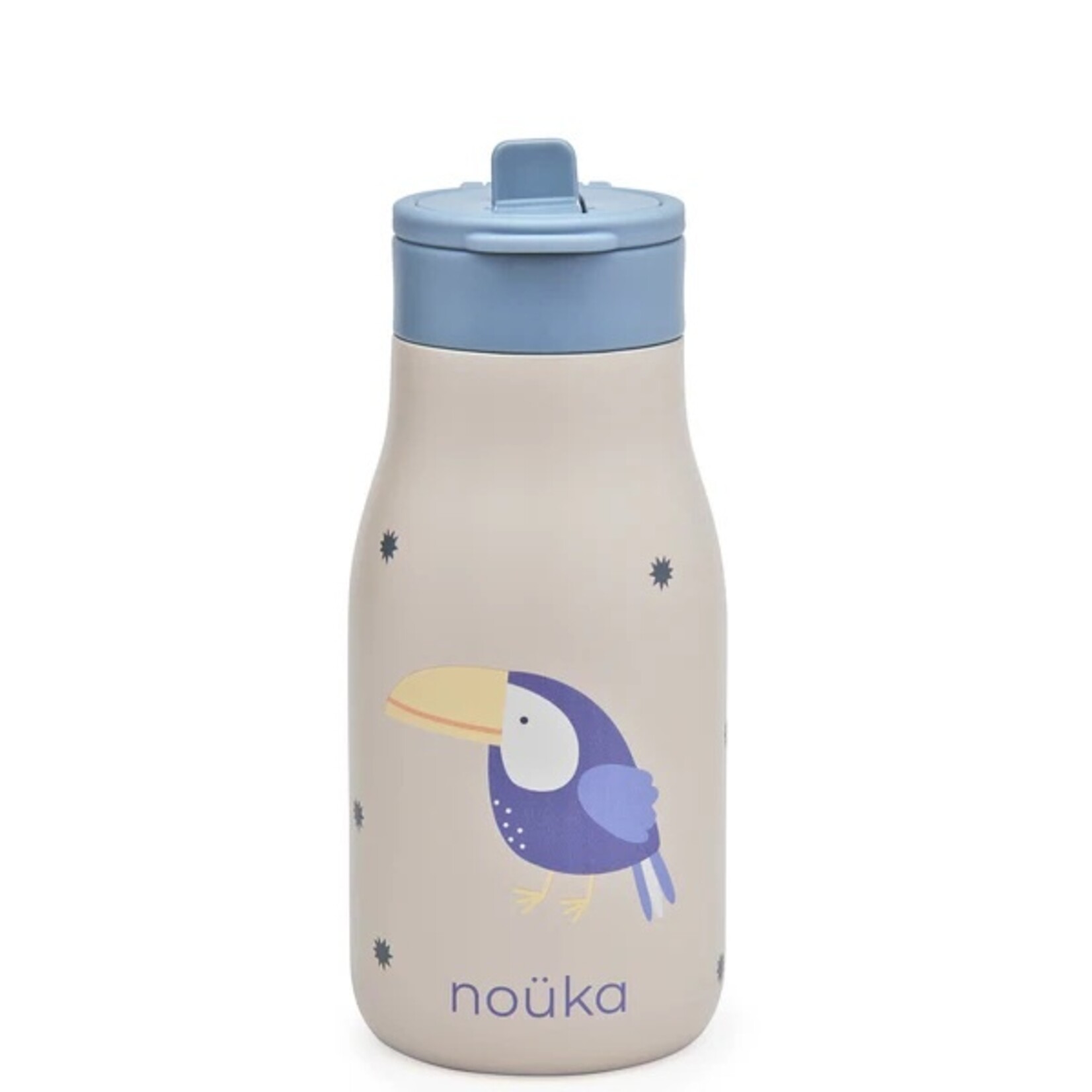 Noüka NOÜKA - 10 oz Stainless Steel Water Bottle - Kiko the Toucan